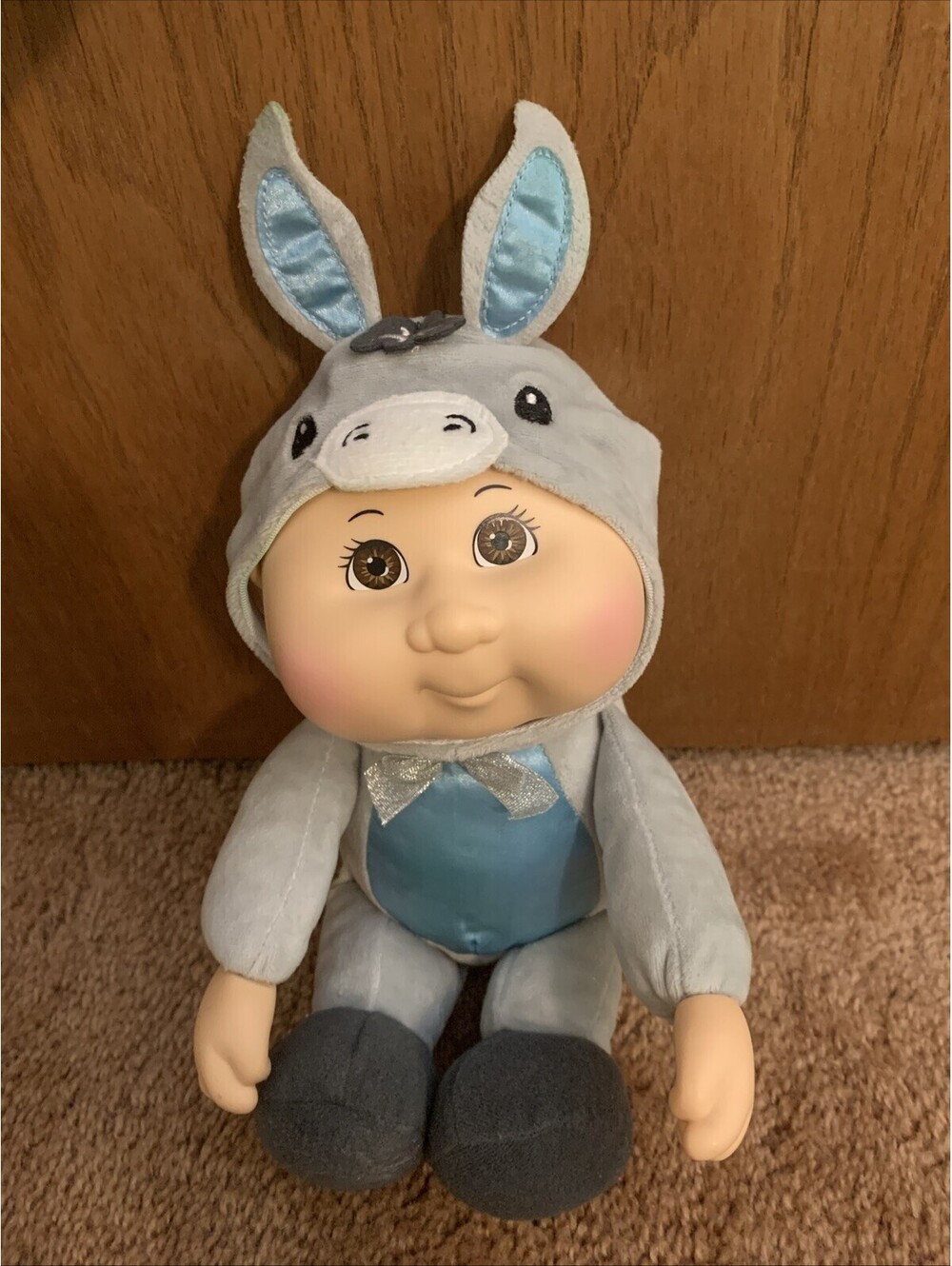 Cabbage Patch Kids Exotic Friends Collectible Cutie 183 Donnie Donkey 9" Doll